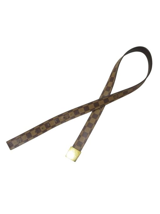 Louis Vuitton Damier Ceinture Carre Belt 90 36 Brown main image 8